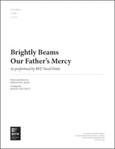 Brightly Beams Our Father's Mercy TTTBBB choral sheet music cover
